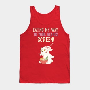 Food bloggers eat into viewers heart Tank Top